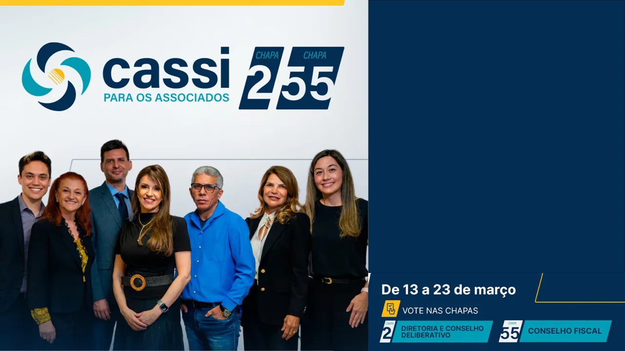 Reta final das eleições da Cassi opõe projetos e reforça importância do voto consciente
